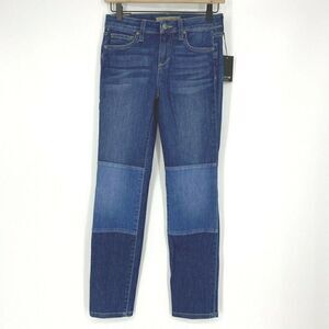 Joes Jeans Straight Ankle Knee Patch